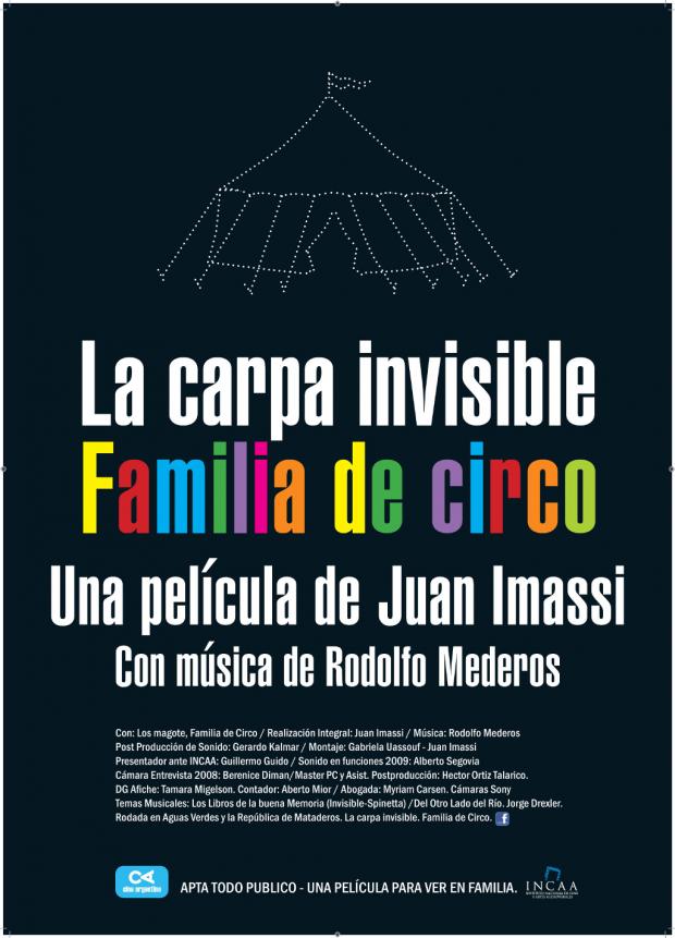Imagen La carpa invisible. Familia de circo