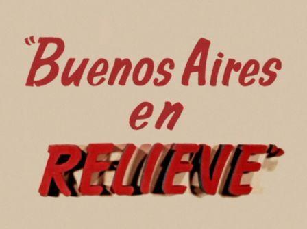 Imagen Buenos Aires en relieve