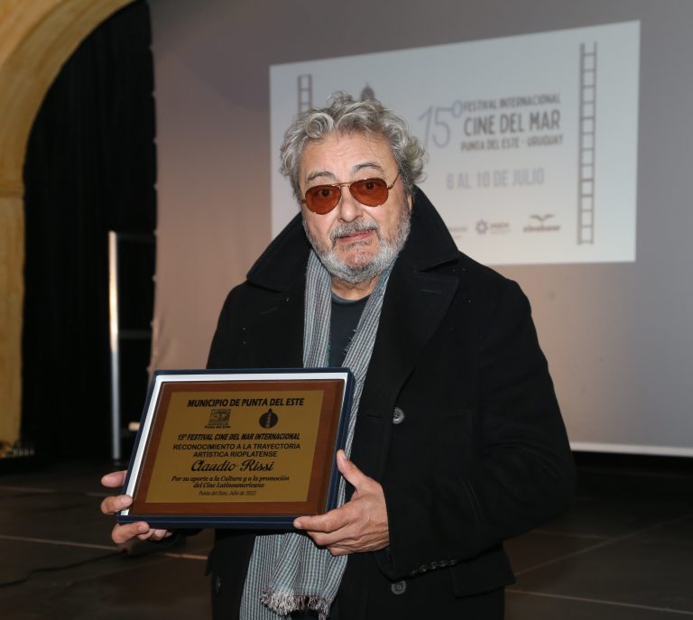 Empezó el Festival Cine del Mar con un premio a Claudio Rissi